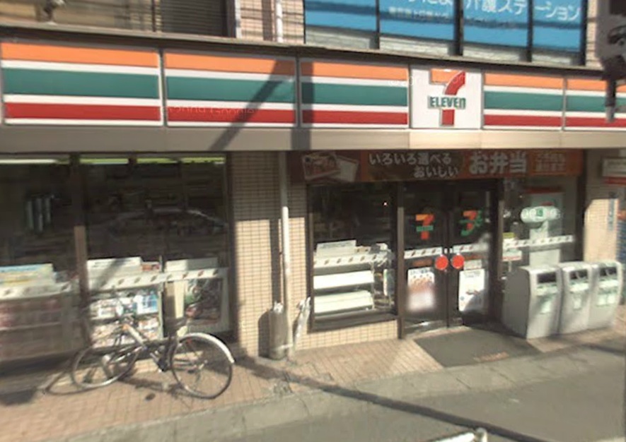 クレストール溝口 コンビ二：セブンイレブン川崎溝口1丁目店　140m