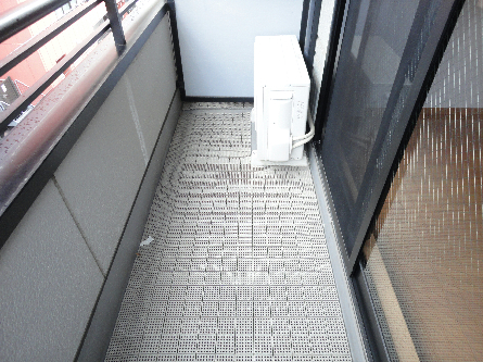ディアコート横浜 広めのベランダ