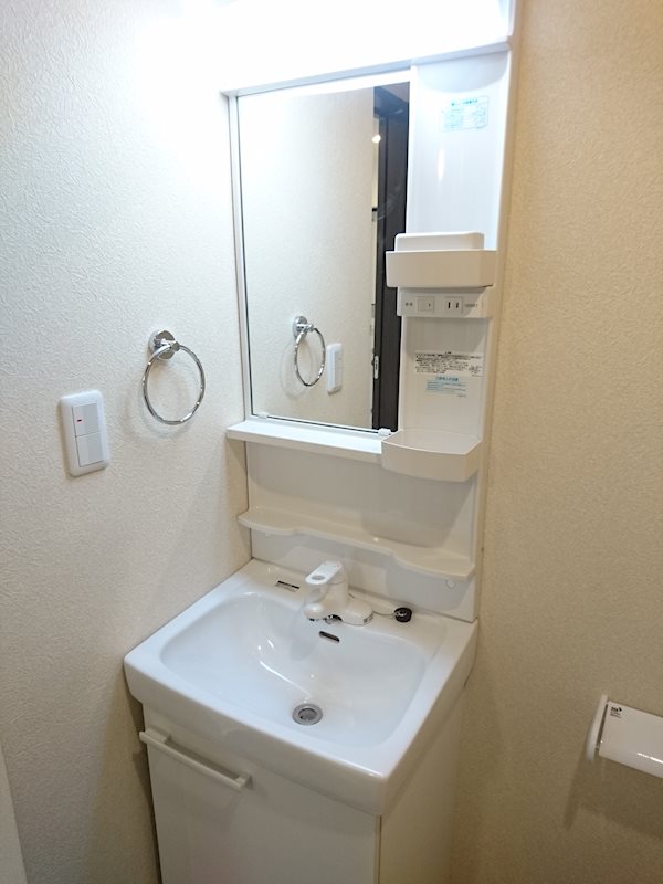 カーサ山手 忙しい朝に便利な独立洗面台