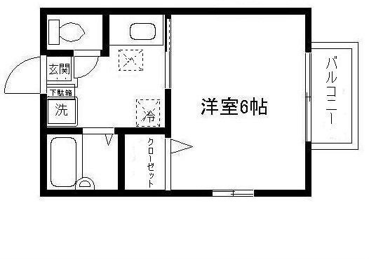 レインボーパーク 使いやすい間取りです