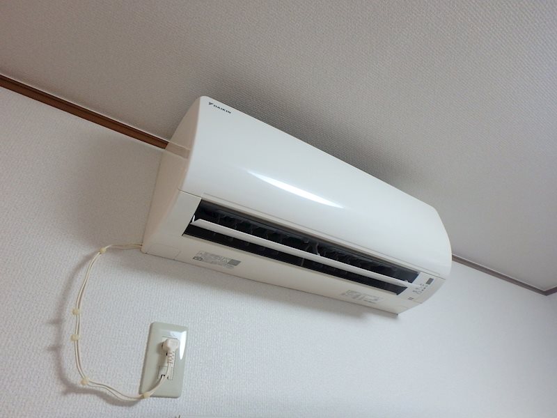 クレスト大倉山 勿論エアコン付きのお部屋です